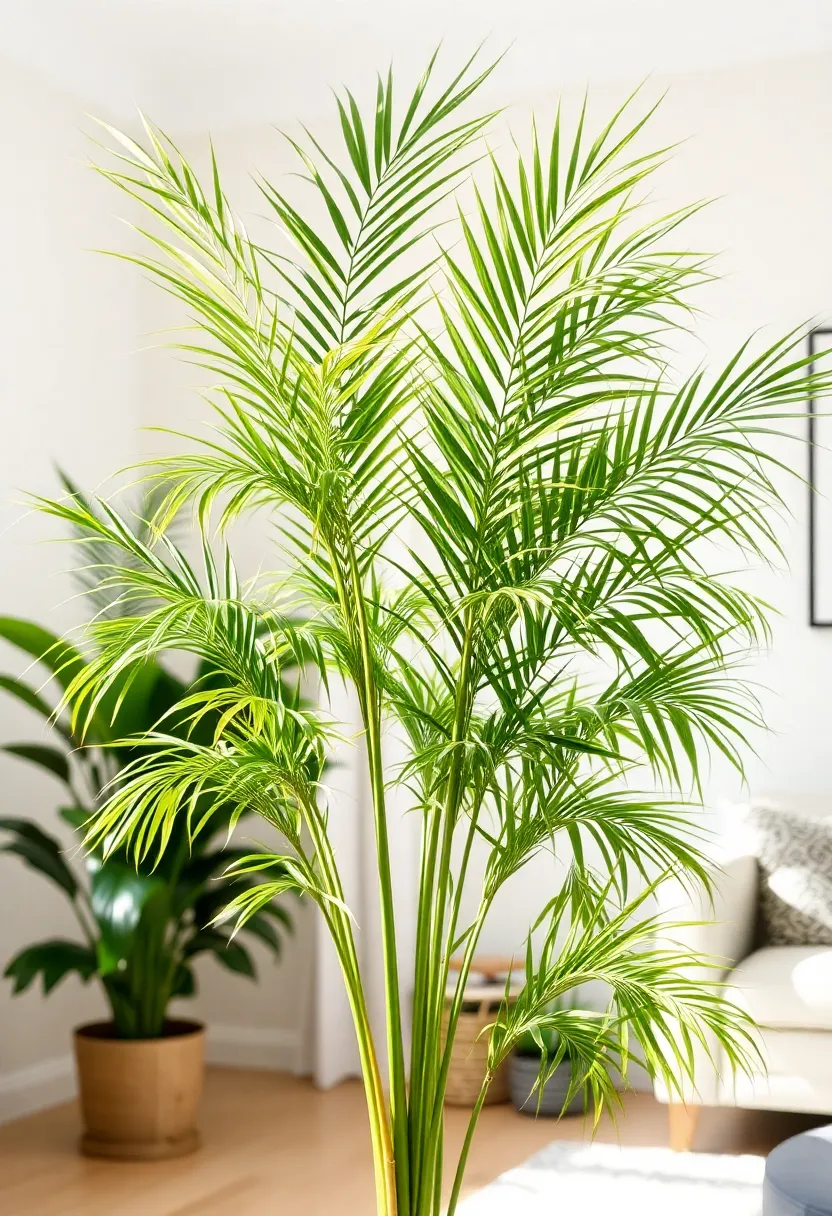 15 Indoor Plants You Need for Instant Calm (Especially #7!) - 7. Bamboo Palm (Chamaedorea seifrizii)