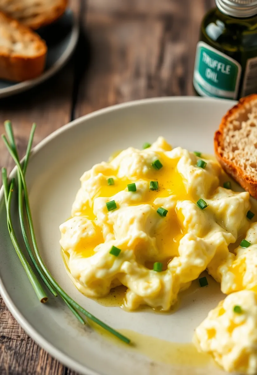 10 Gourmet Breakfast Ideas That Will Make You Feel Like a Chef (Brunch Goals!) - 1. Truffle Scrambled Eggs