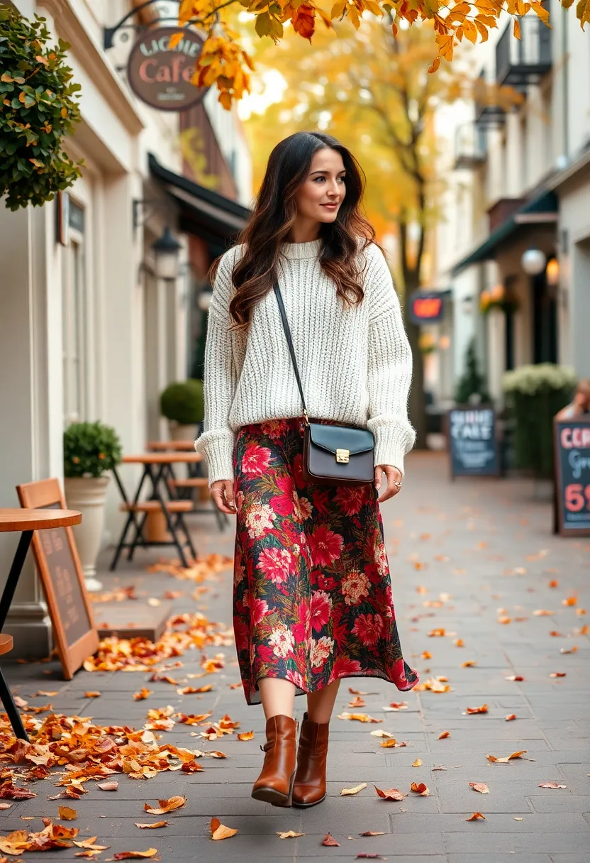 12 Dress to Impress Ideas for the Ultimate Self Care Sunday Vibe! - 4. Skirt & Sweater Combo