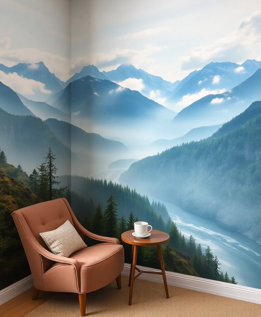 What to Put on the Wall Instead of Painting: 10 Aesthetic Ideas You’ll Love! - 6. Wall Murals