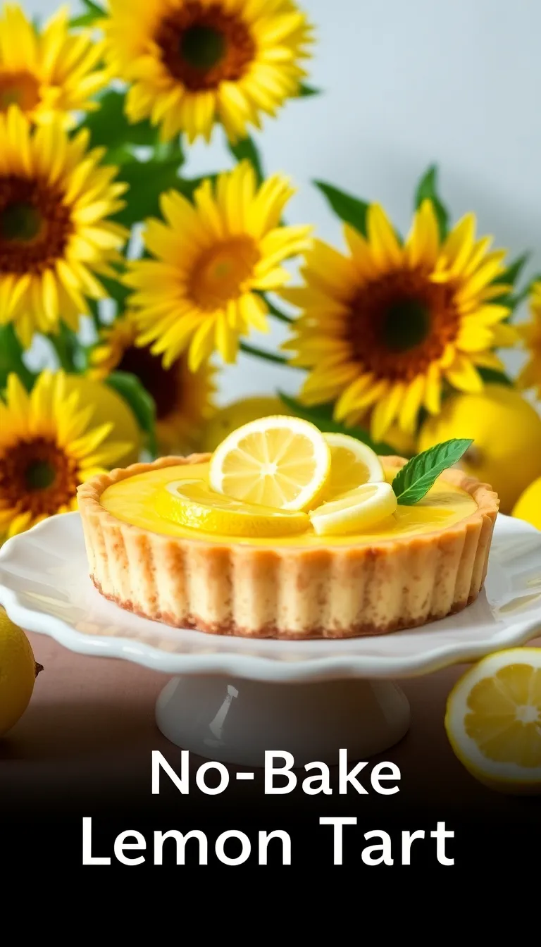 12 No-Bake Desserts That Are Perfect for Summer (Wait Until You Try #6!) - 4. Refreshing Lemon Tart