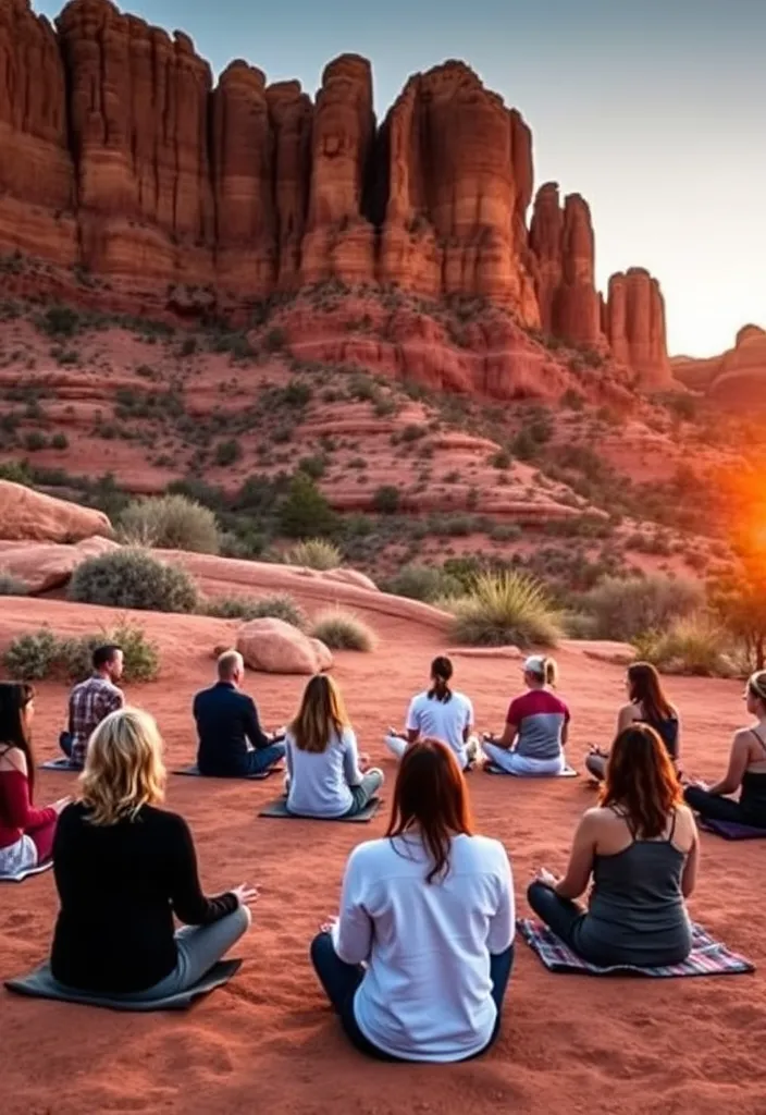 14 Empowering Solo Travel Ideas for Your Summer Bucket List (You Deserve This!) - 14. Spiritual Retreat in Sedona