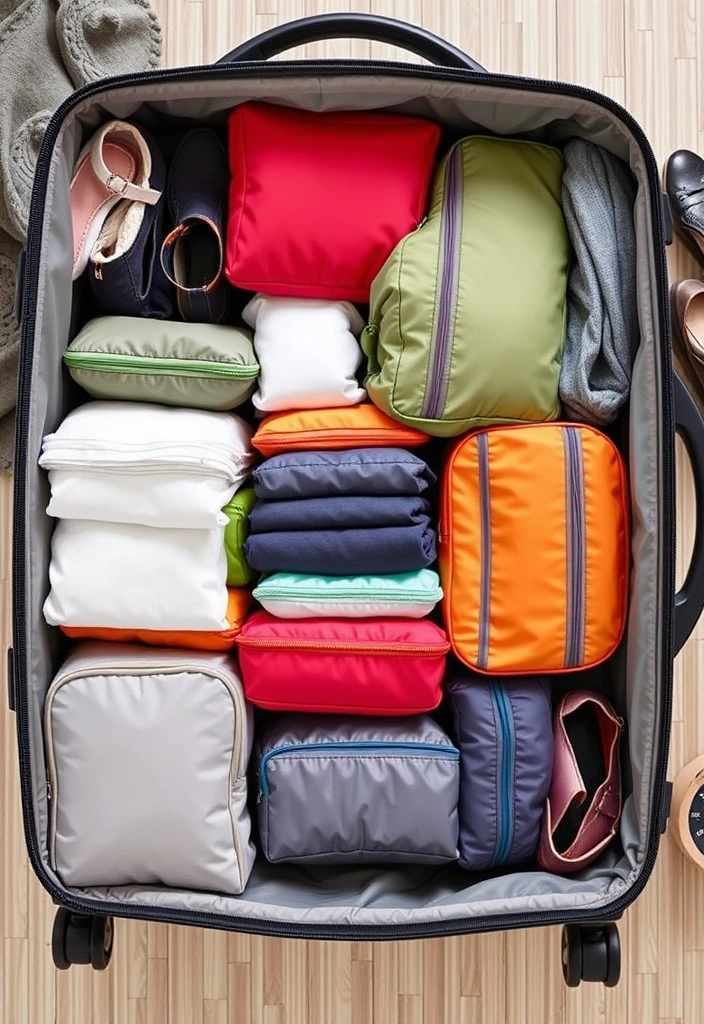 13 Must-Have Travel Gear Essentials for Your Spring Adventures (Guess What’s #6!) - 12. Compression Packing Cubes