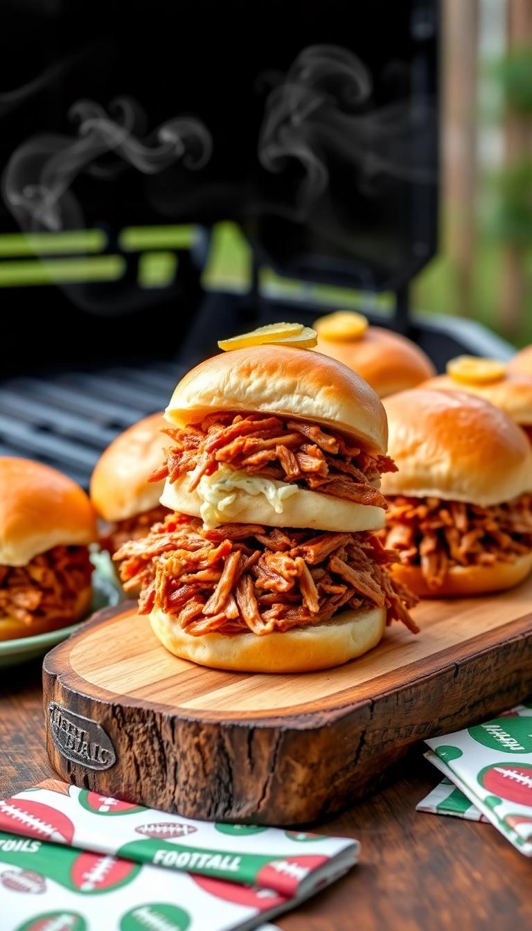 20 Tailgate Food Ideas That Make Game Day Unforgettable (You Won't Believe #7!) - 2. BBQ Pulled Pork Sliders