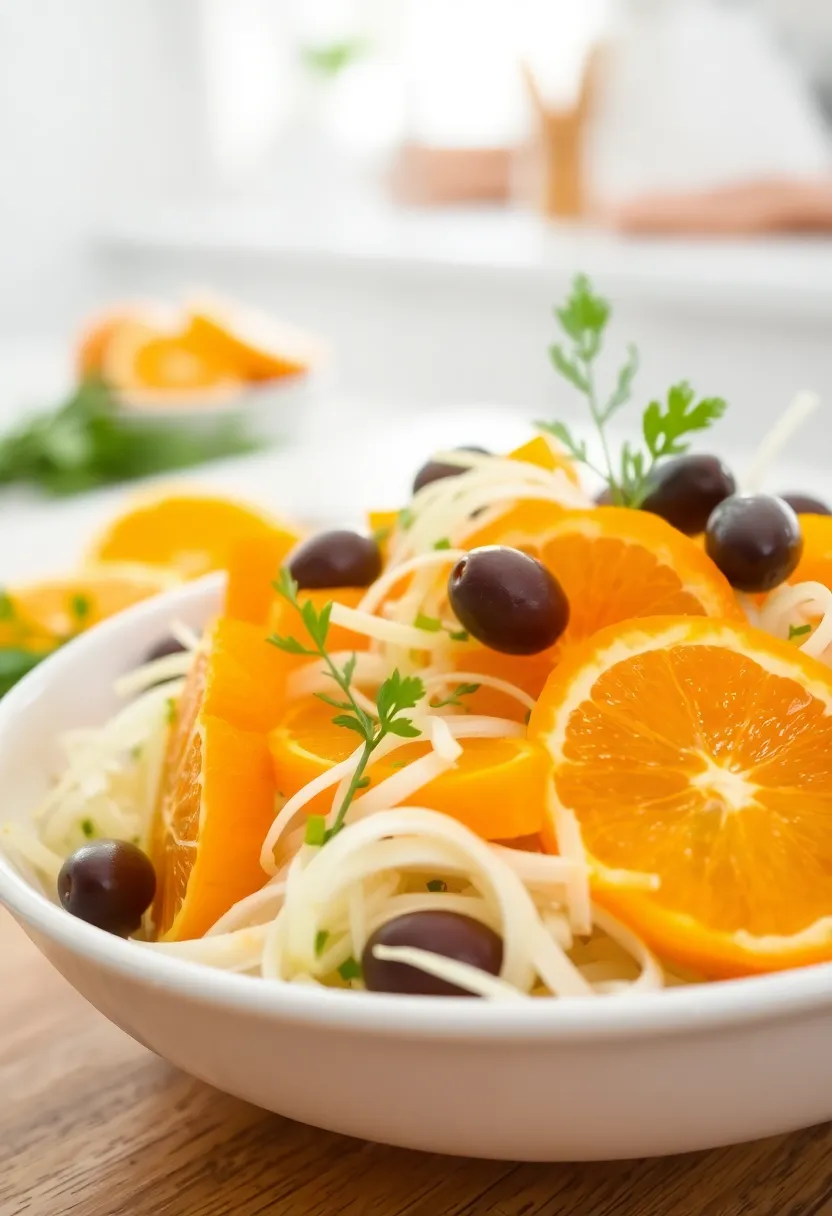 18 Fresh and Easy Healthy Salads That Will Keep You Fit (You’ll Want to Try #7!) - 17. Fennel & Orange Salad