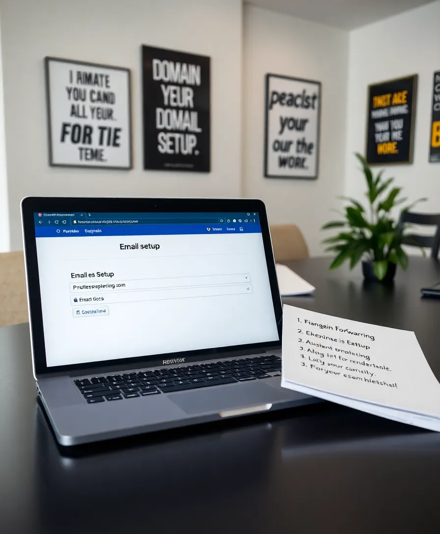 Registering a Domain on GoDaddy Made Simple: 7 Tips for a Hassle-Free Experience! - 7. Set Up Domain Forwarding and Email