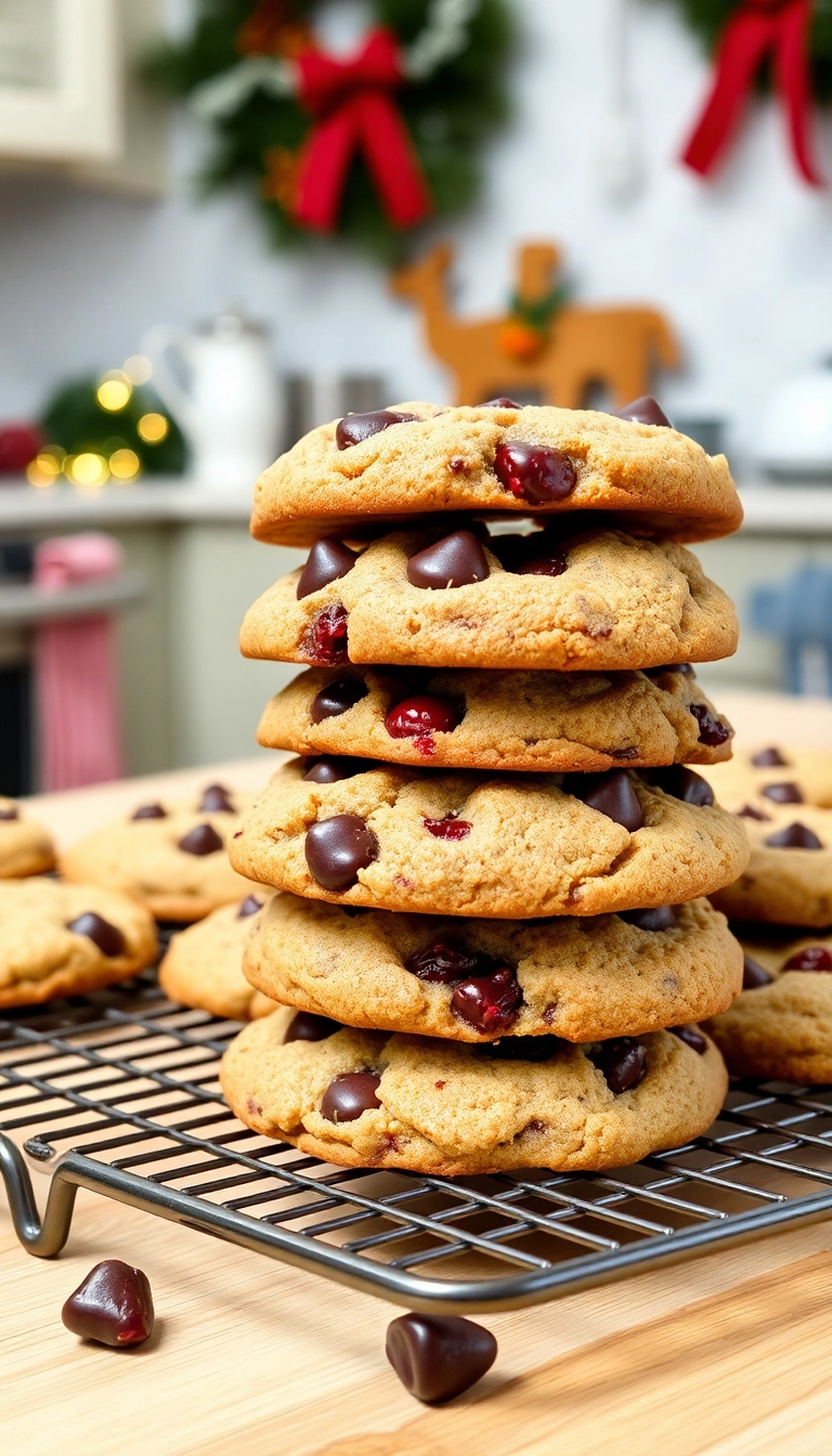 21 Irresistible Cranberry Dessert Recipes You’ll Want to Make This Holiday Season! - 4. Cranberry Chocolate Chip Cookies