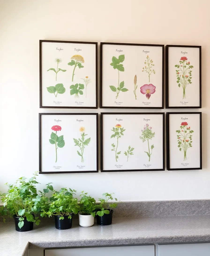 What to Put on the Wall Instead of Painting: 10 Aesthetic Ideas You’ll Love! - 8. Botanical Wall Art