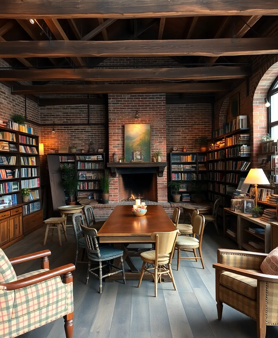 18 Cozy Bookstore Designs That Will Inspire Your Home Decor (Wait Until You See #9!) - 1. Rustic Charm