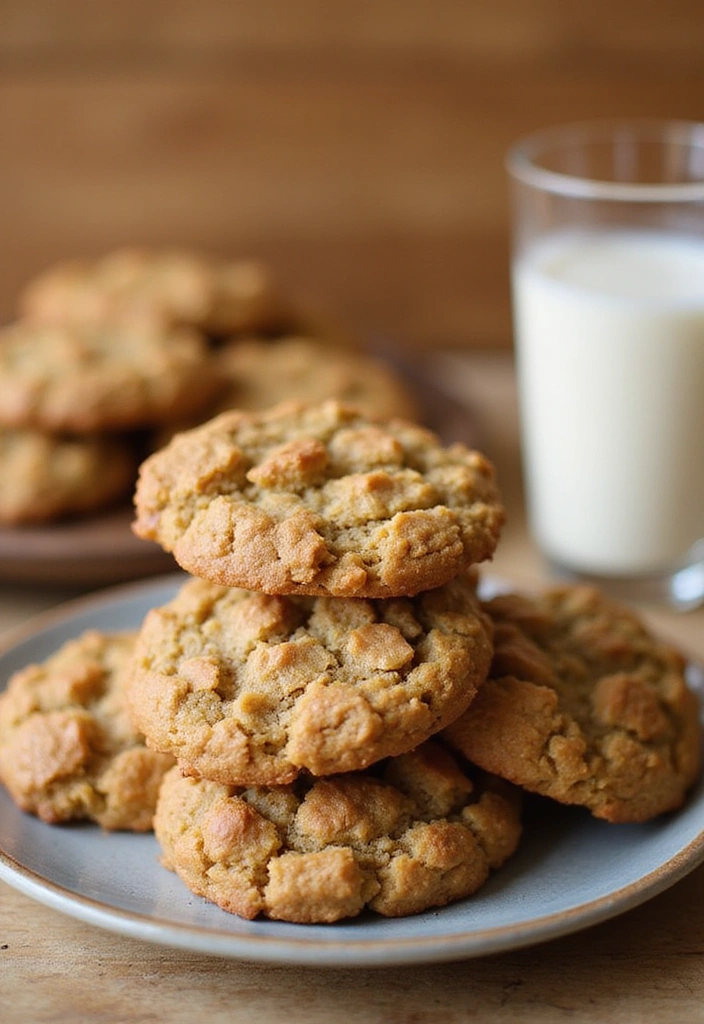 20 Healthy Snack Ideas That Are Quick and Easy to Make at Home (Say Goodbye to Junk Food!) - 13. Oatmeal Cookies