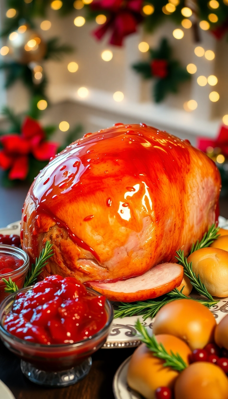 22 Christmas Dinner Ideas That'll Impress Your Guests (You Won't Believe #15!) - 2. Honey-Glazed Ham