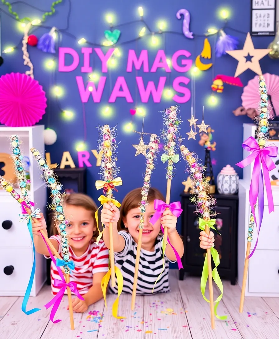 25 Adorable DIY Christmas Gifts for Kids That They'll Treasure Forever! - 21. DIY Magic Wands