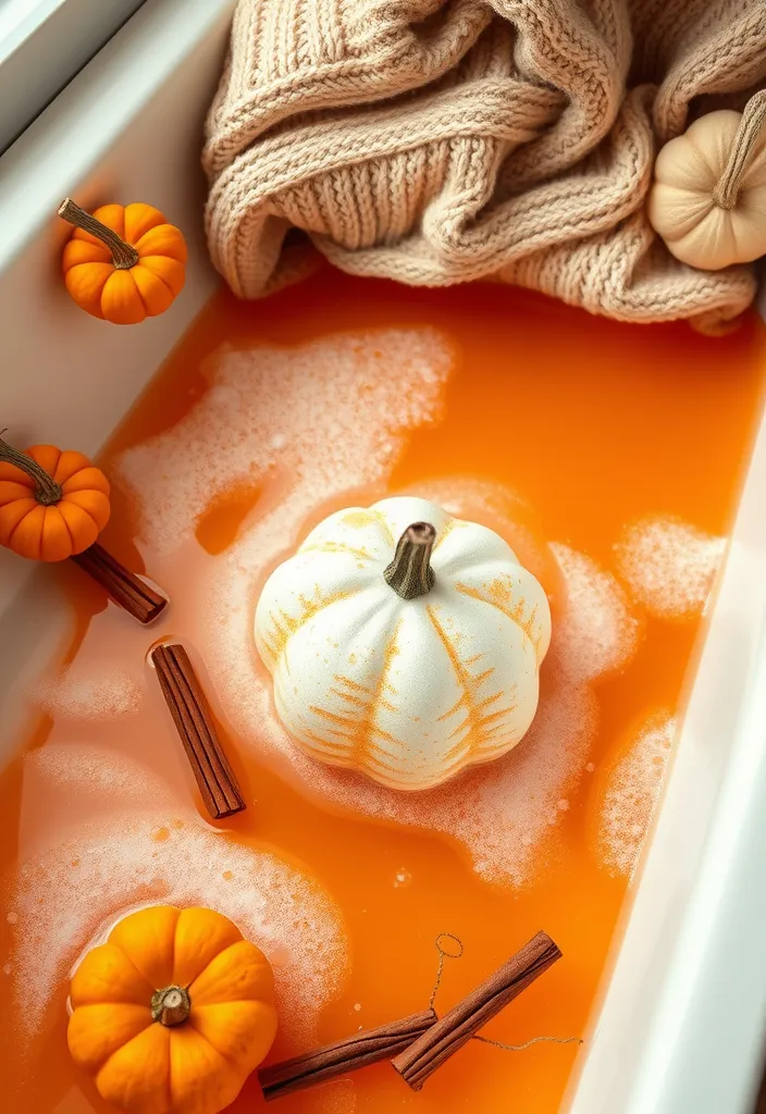 15 Irresistible Bath Bombs That Will Make You Fall in Love with Bath Time Again! - 6. Spiced Pumpkin Bath Bomb