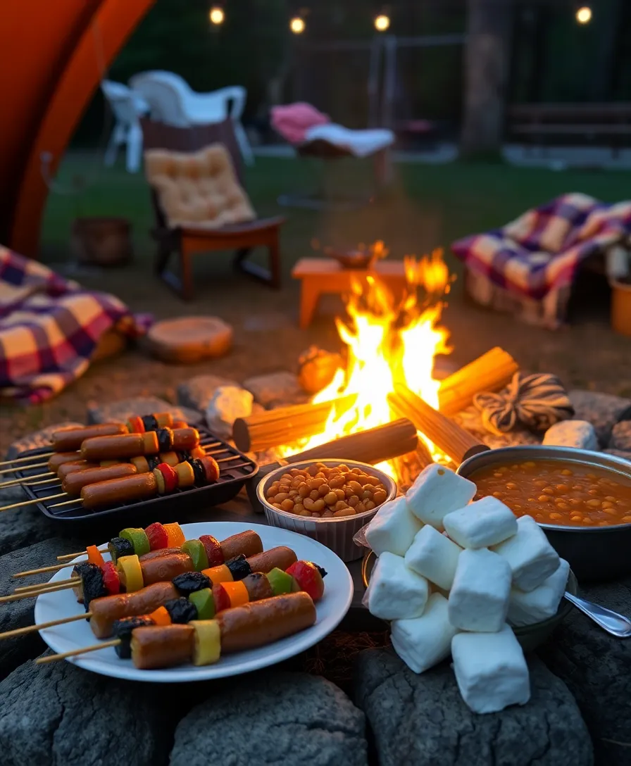 21 Unique Dinner Party Recipes for a Memorable Themed Night (Your Friends Will Be Talking About #11!) - 14. Around the Campfire: Outdoor BBQ