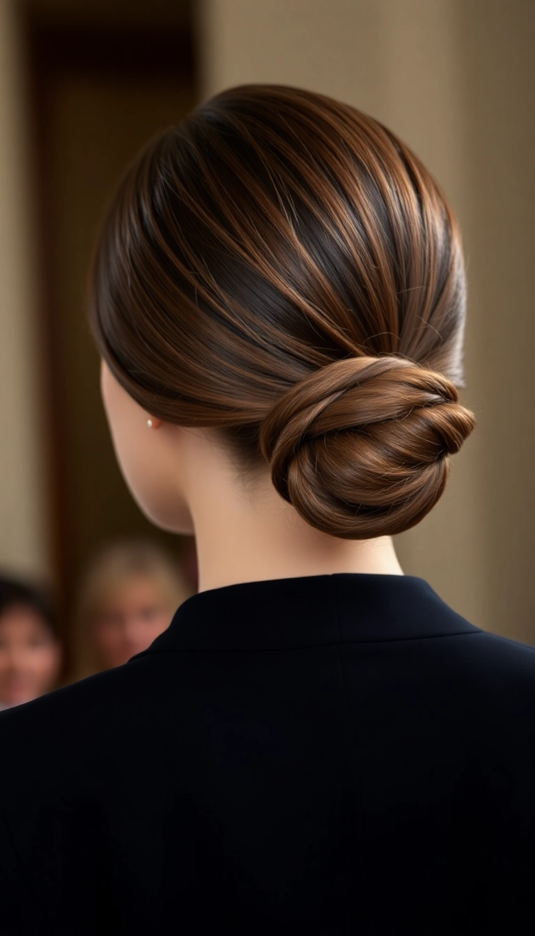 24 Stunning Interview Hairstyles That Will Land You the Job (You Won't Believe #10!) - 1. The Classic Low Bun