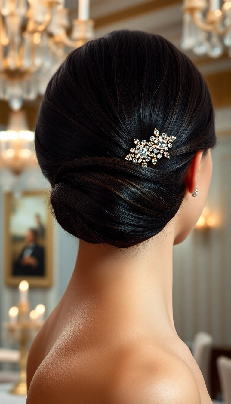 14 French Pin Hairstyles That'll Make You Look Effortlessly Chic (You Won't Believe #7!) - 1. The Classic French Twist