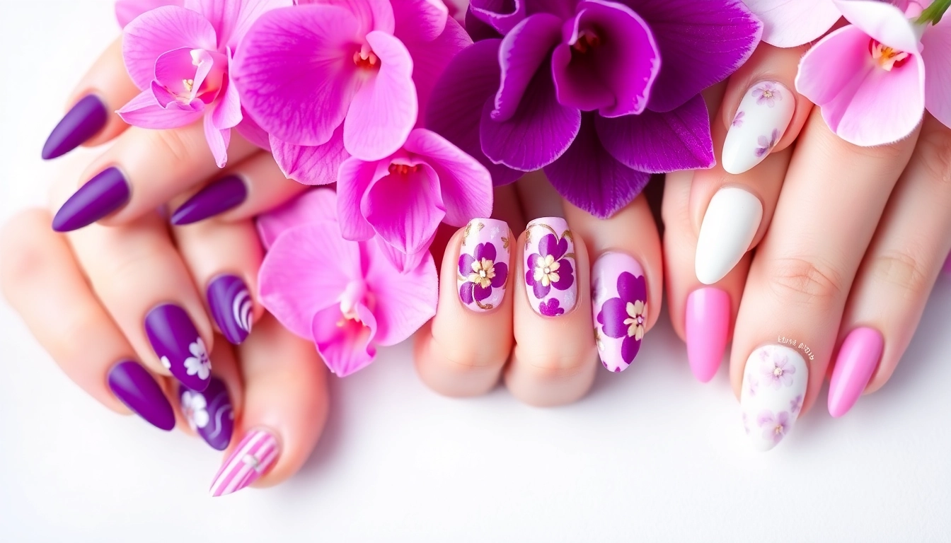 23 Stunning Orchid Nail Designs That Will Make Your Friends Jealous!