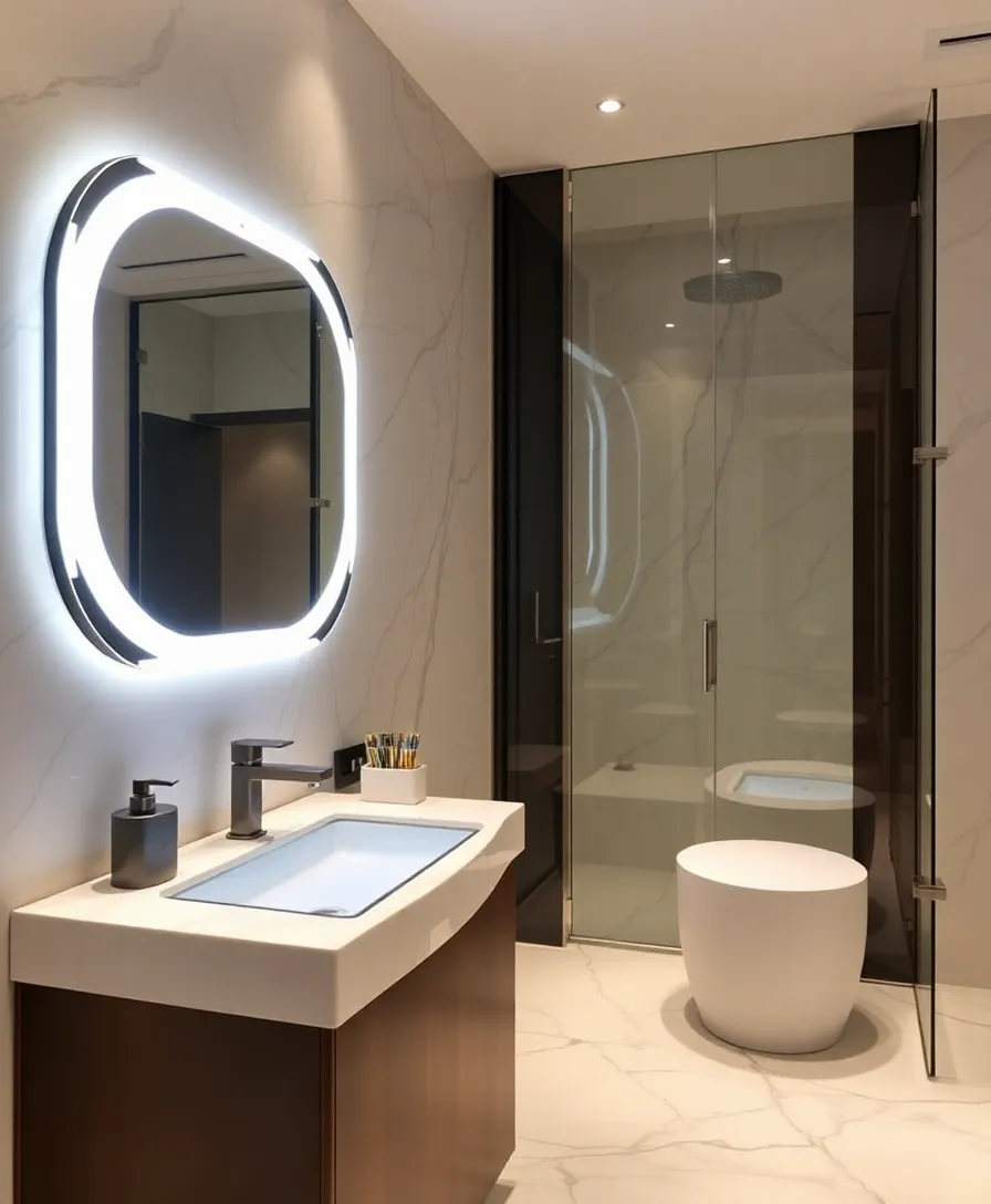 10 Bathroom Trends that will Transform Your Space into a Tranquil Oasis! - 9. Smart Bathroom Technology