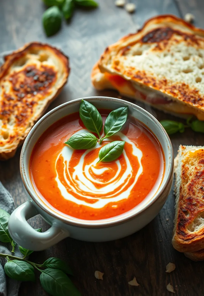 15 Quick Dinner Recipes That'll Save You Time and Impress Your Family (You Won't Believe #7!) - 11. Creamy Tomato Basil Soup