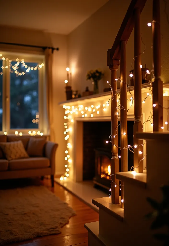 12 Cozy Valentine's Day Home Decor Ideas You Can't Miss This Year! - 8. Whimsical Fairy Lights