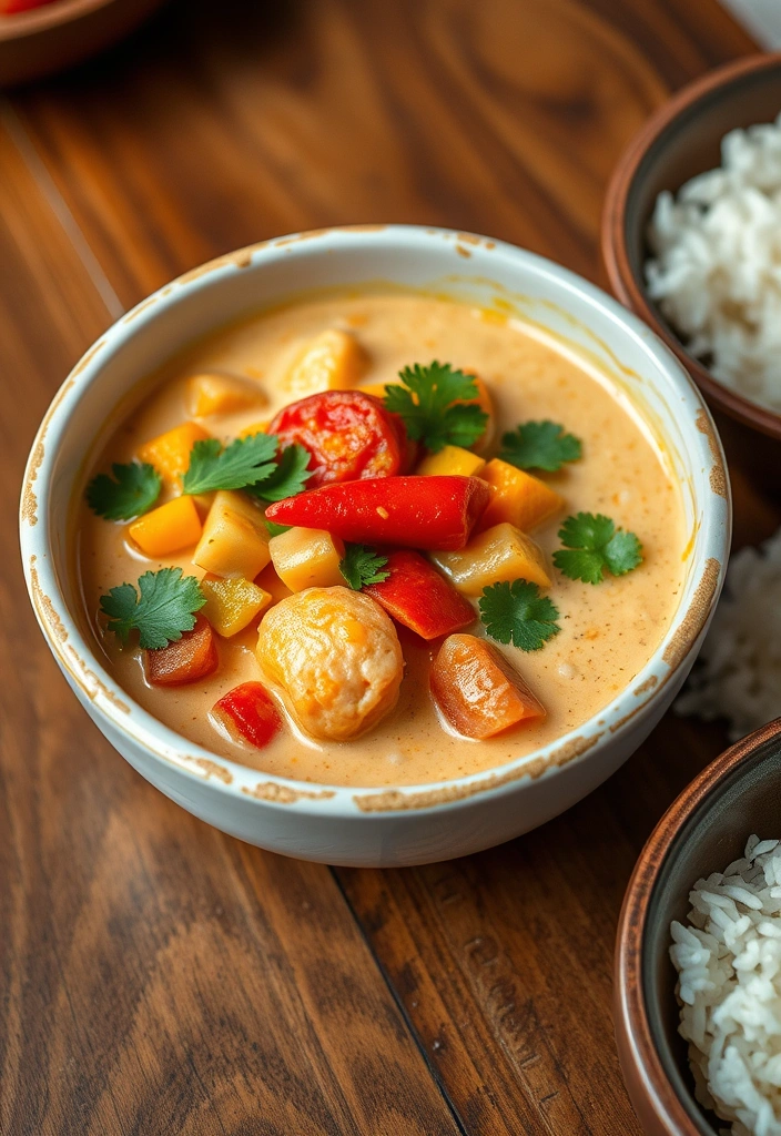 12 Healthy Dinner Ideas That Taste Indulgent (Get Ready for #5!) - 7. Thai Coconut Curry with Vegetables