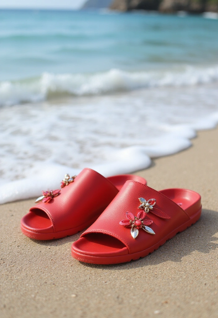 10 Cherry-Coded Fashion Trends You Need to Try This Summer (You Won't Believe #6!) - 5. Cherry-Colored Footwear