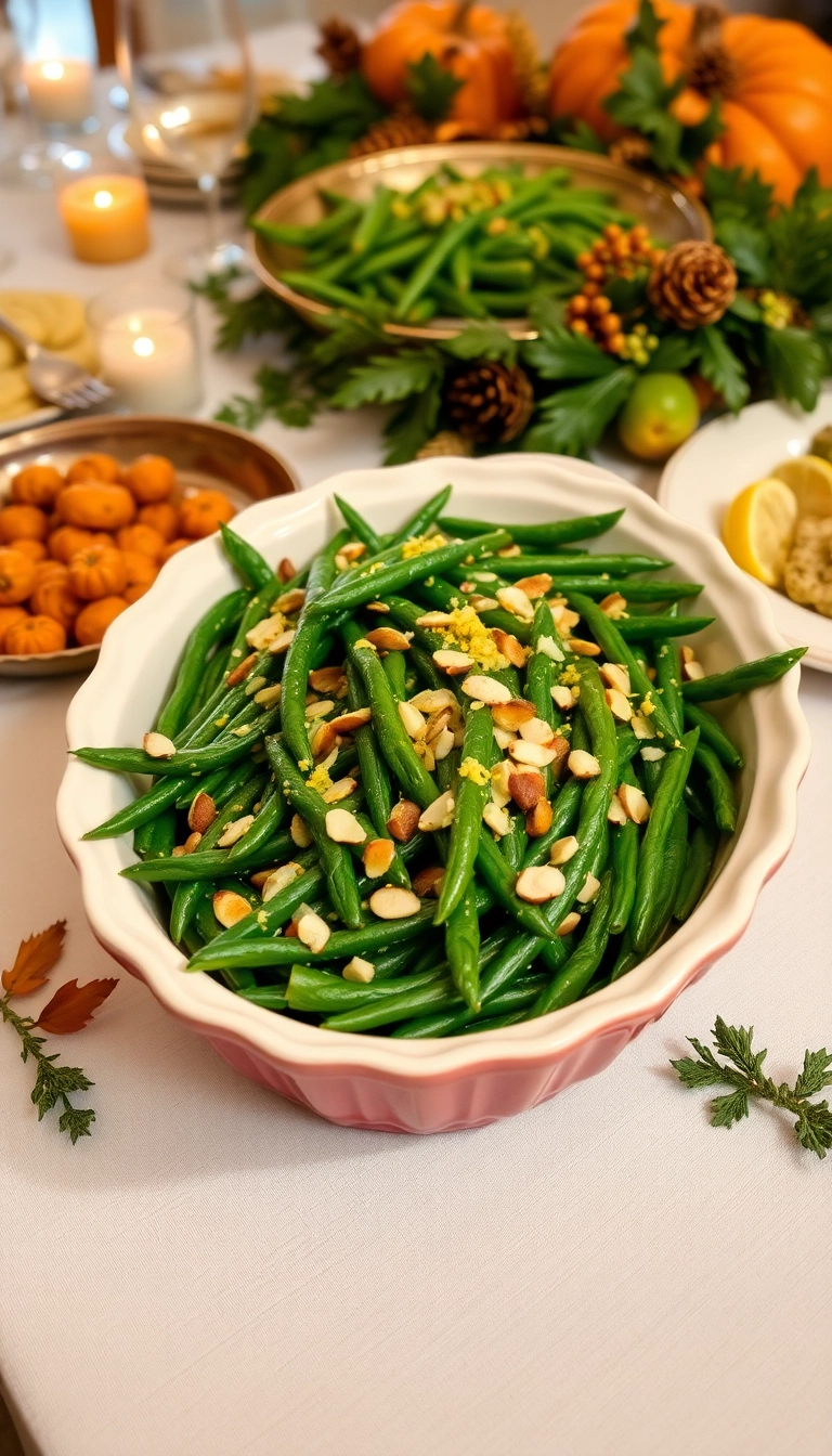 23 Thanksgiving Dinner Ideas That'll Make Your Feast Unforgettable! - 17. Green Bean Almondine