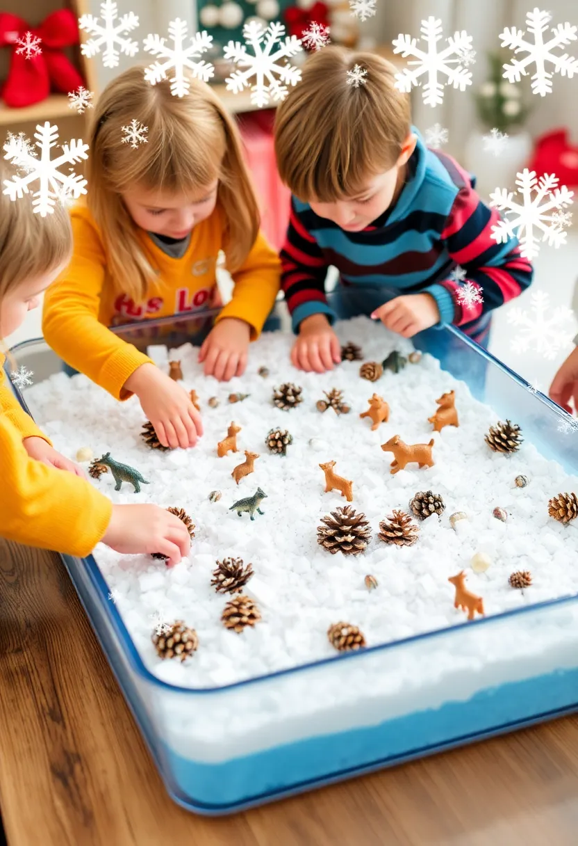 Winter Wonderland: January Preschool Crafts and Ideas This New Year! - 5. Winter-themed Sensory Bin