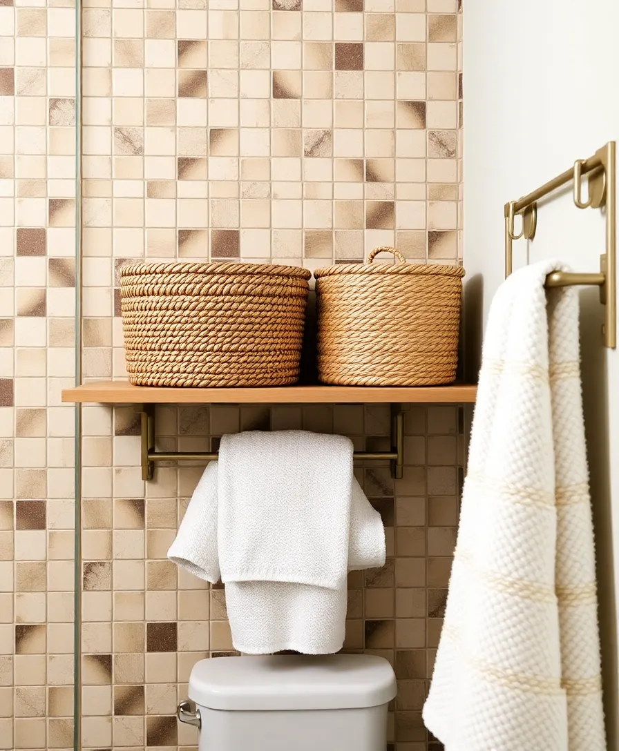 10 Bathroom Trends that will Transform Your Space into a Tranquil Oasis! - 7. Textured Surfaces