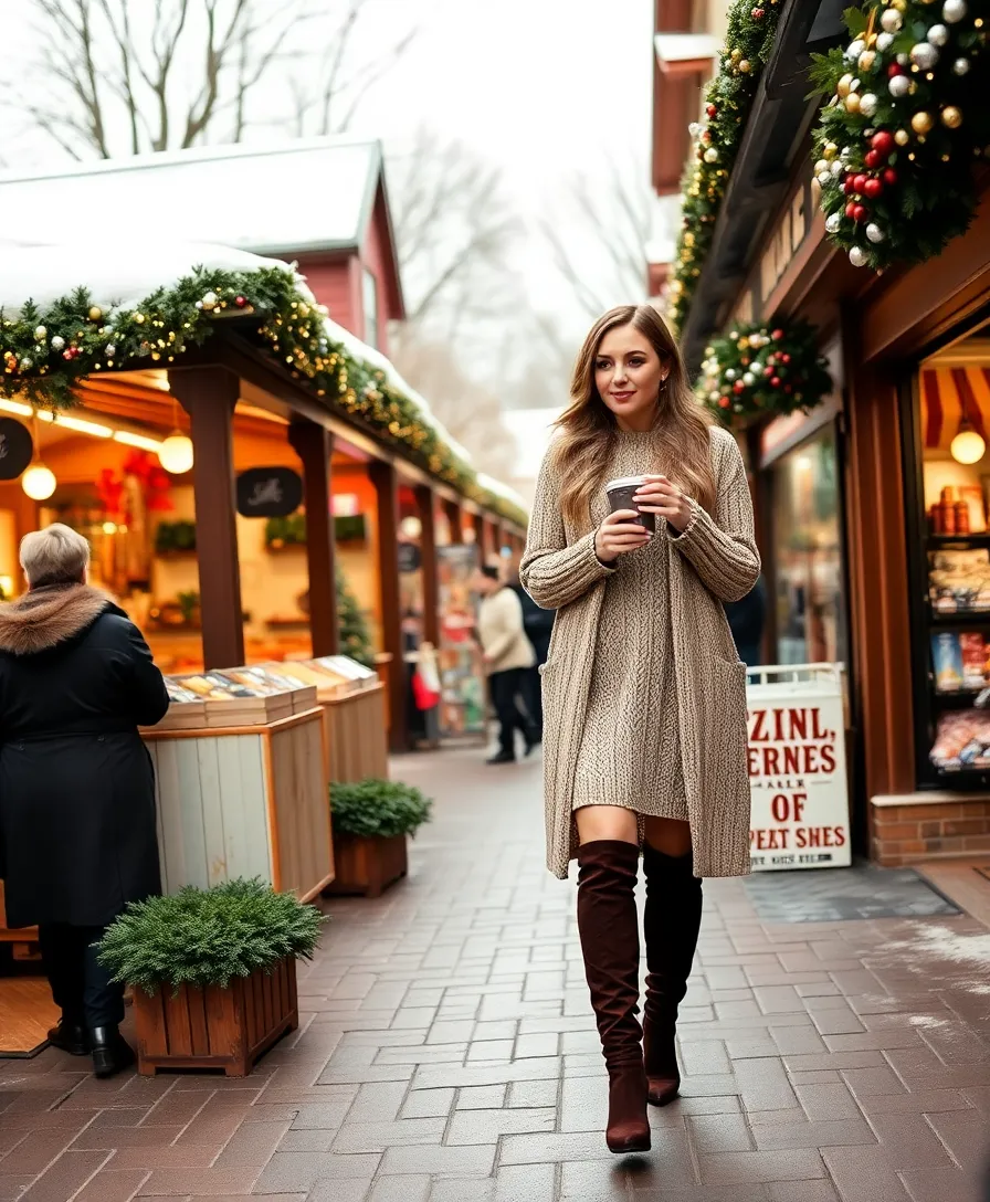 15 Cozy Winter Clothing Ideas That Will Make You Look Stylish and Feel Warm - 9. Layered Sweater Dresses