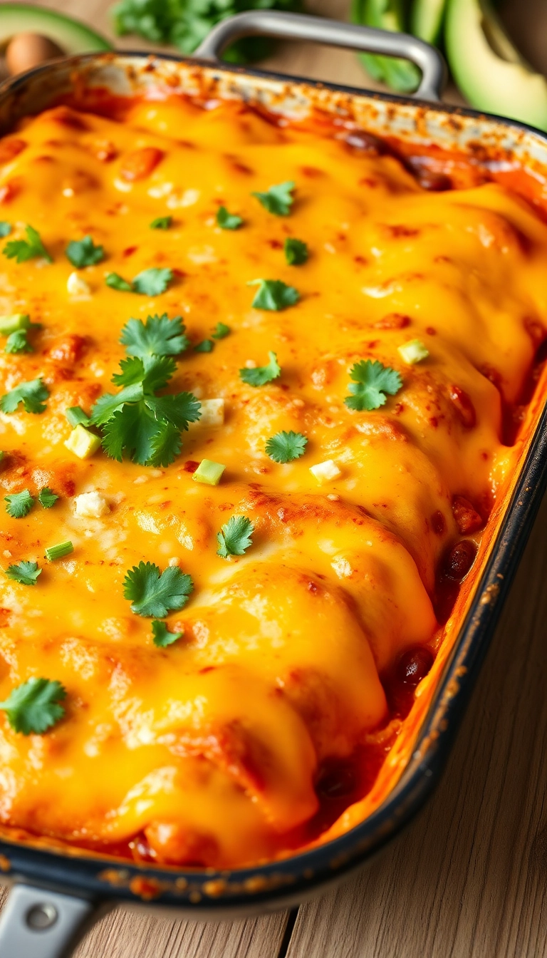 23 Dinner Plans Ideas That'll Make You Excited for Mealtime! - 10. Sweet Potato and Black Bean Enchiladas