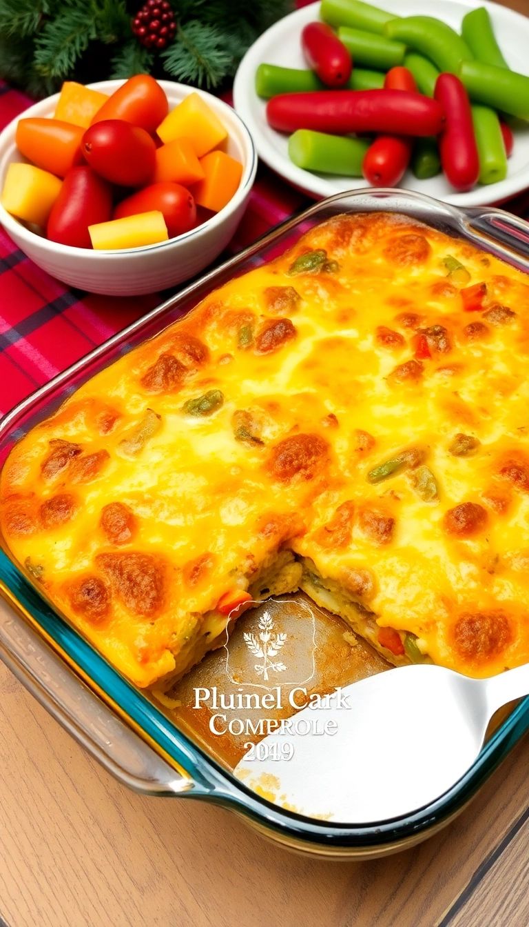 18 Christmas Breakfast Ideas That Will Make Your Mornings Merry! - 5. Savory Breakfast Casserole