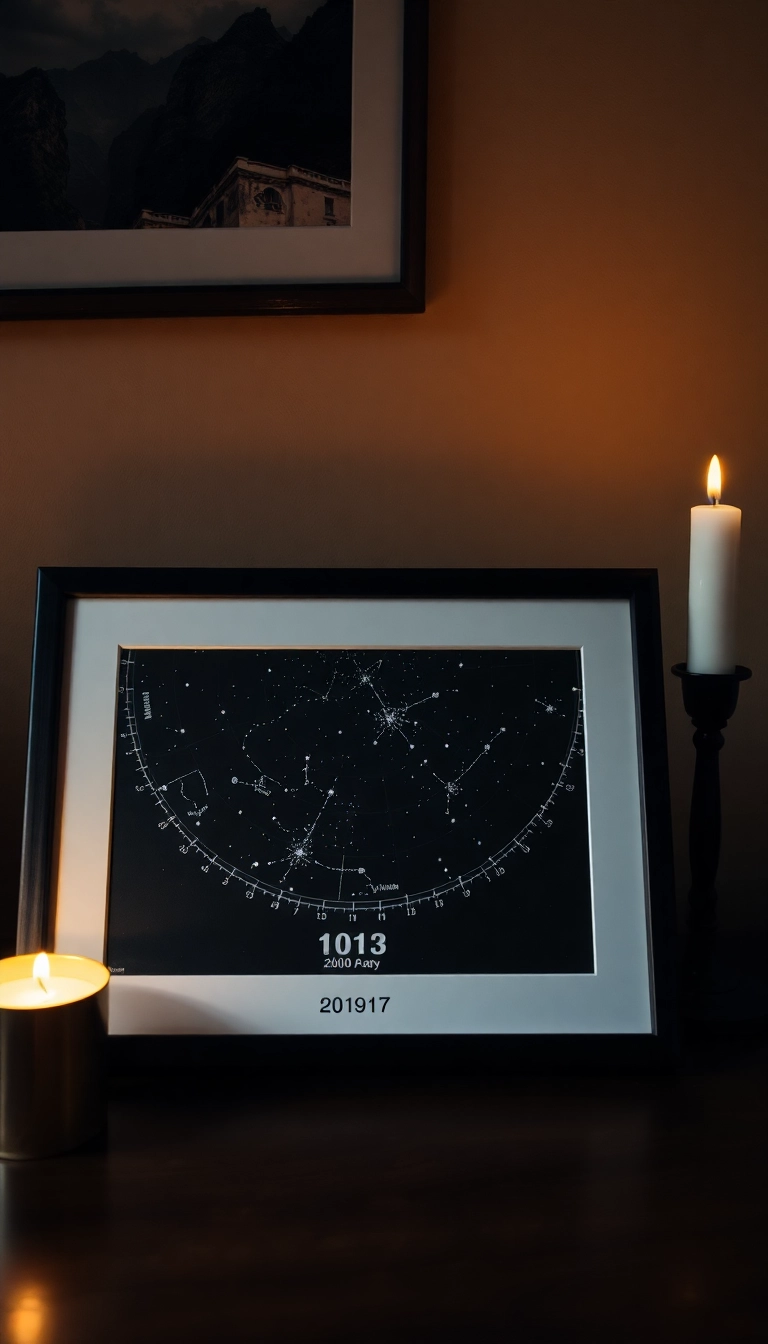 21 Cute Valentine's Day Gifts for Him That Will Melt His Heart (You Won't Believe #7!) - 4. Custom Star Map