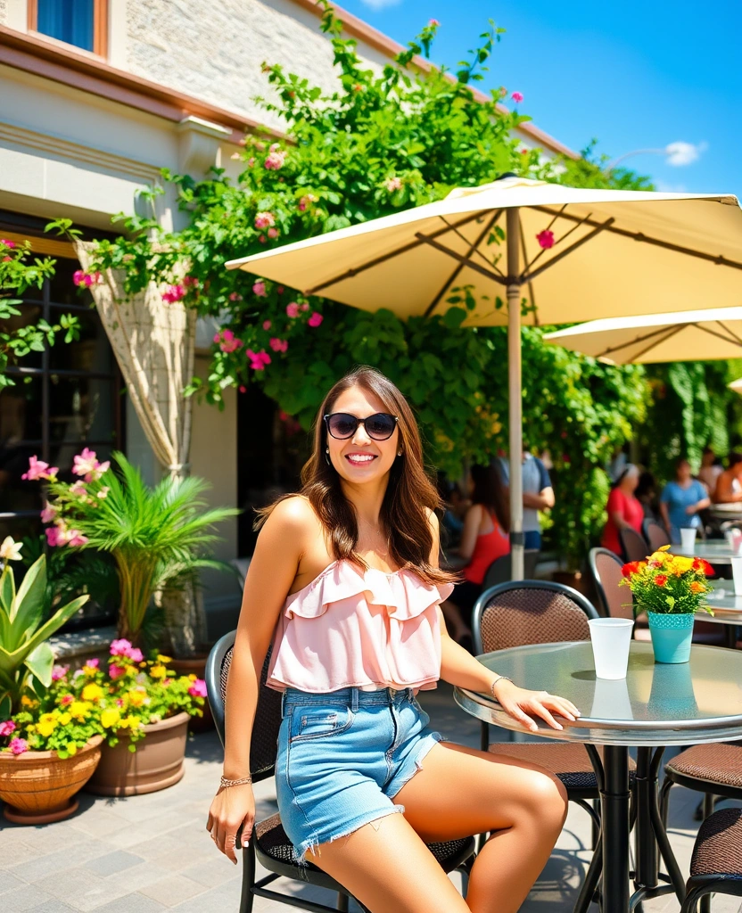 20 Casual Outfits That'll Make You Look Effortlessly Stylish (You Won't Believe #15!) - 19. Flirty Ruffled Blouse