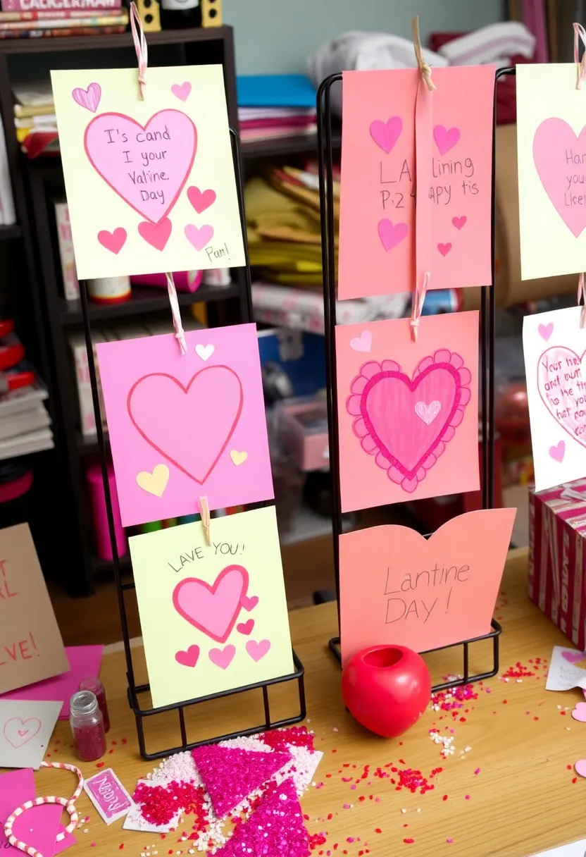 16 Fun Valentine's Day Crafts for Kids That'll Ignite Their Creativity! - 3. DIY Valentine’s Day Cards