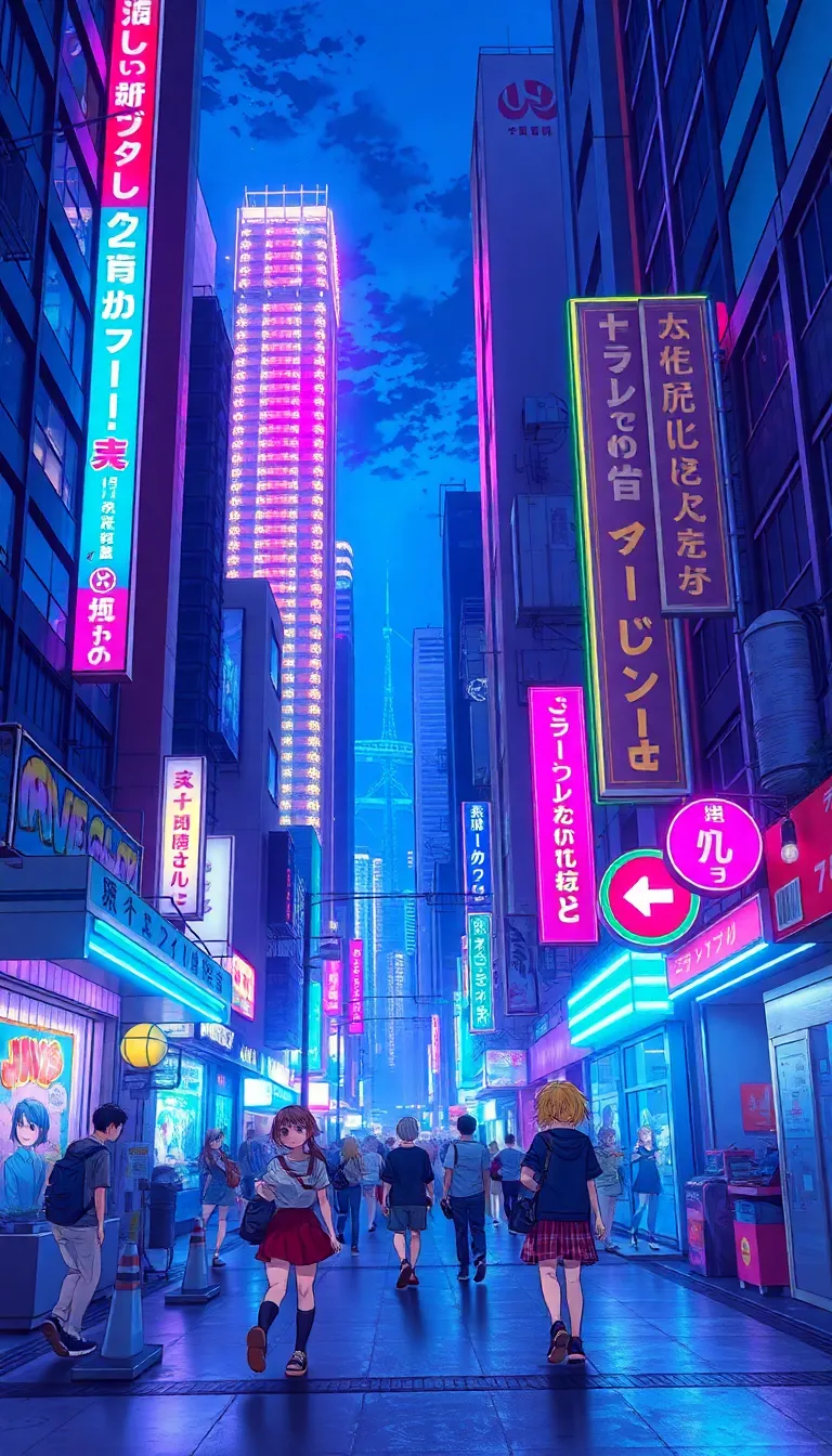 15 Must-Have Anime Aesthetic Wallpapers for Every Fan's Collection! - 6. Urban Aesthetics