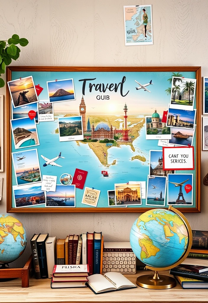 15 Vision Board Ideas That Will Transform Your Dreams into Reality! (You Won't Believe #13) - 1. The Dream Destination Board