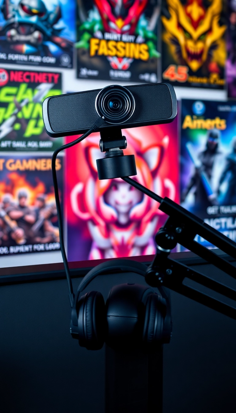 25 Must-Have Gaming Accessories That Every Gamer Needs (You Won't Believe #12!) - 15. Streaming Webcam