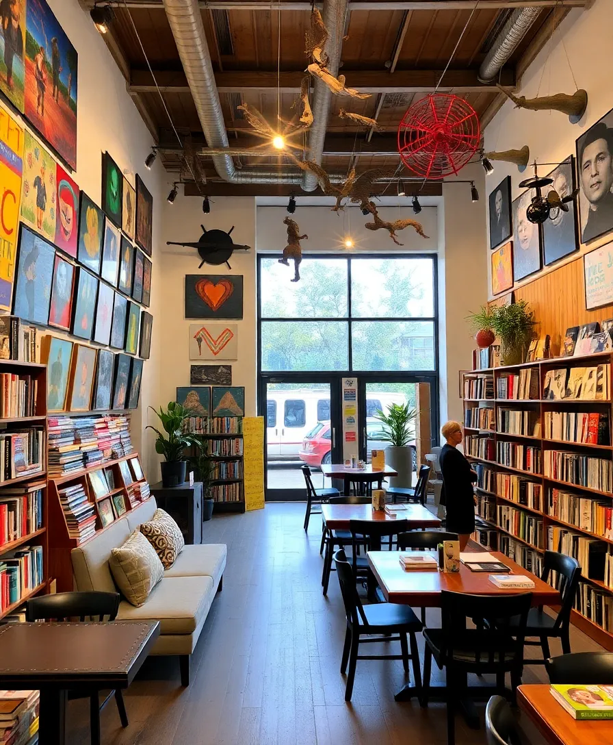 18 Cozy Bookstore Designs That Will Inspire Your Home Decor (Wait Until You See #9!) - 7. Artistic Expression