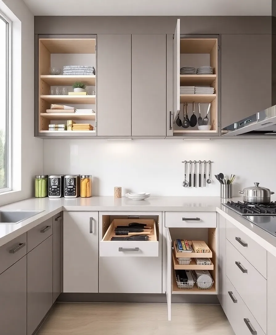 22 Trendy Kitchen Design Ideas That Are Both Stylish and Functional! - 5. Smart Storage Solutions