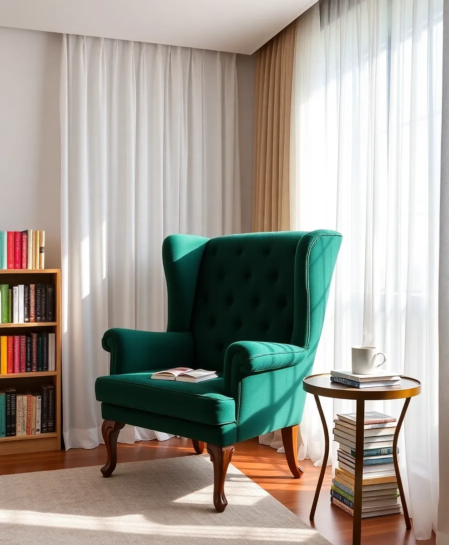 14 Classic Library Furniture Pieces That Add a Timeless Touch to Any Modern Home (#11 Will Surprise You!) - 2. The Eloquent Wingback Chair