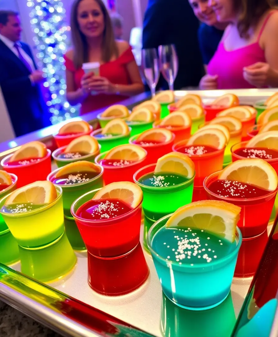 11 Budget-Friendly New Year's Eve Menu Ideas That Don't Skimp on Flavor! - 11. Champagne Jello Shots