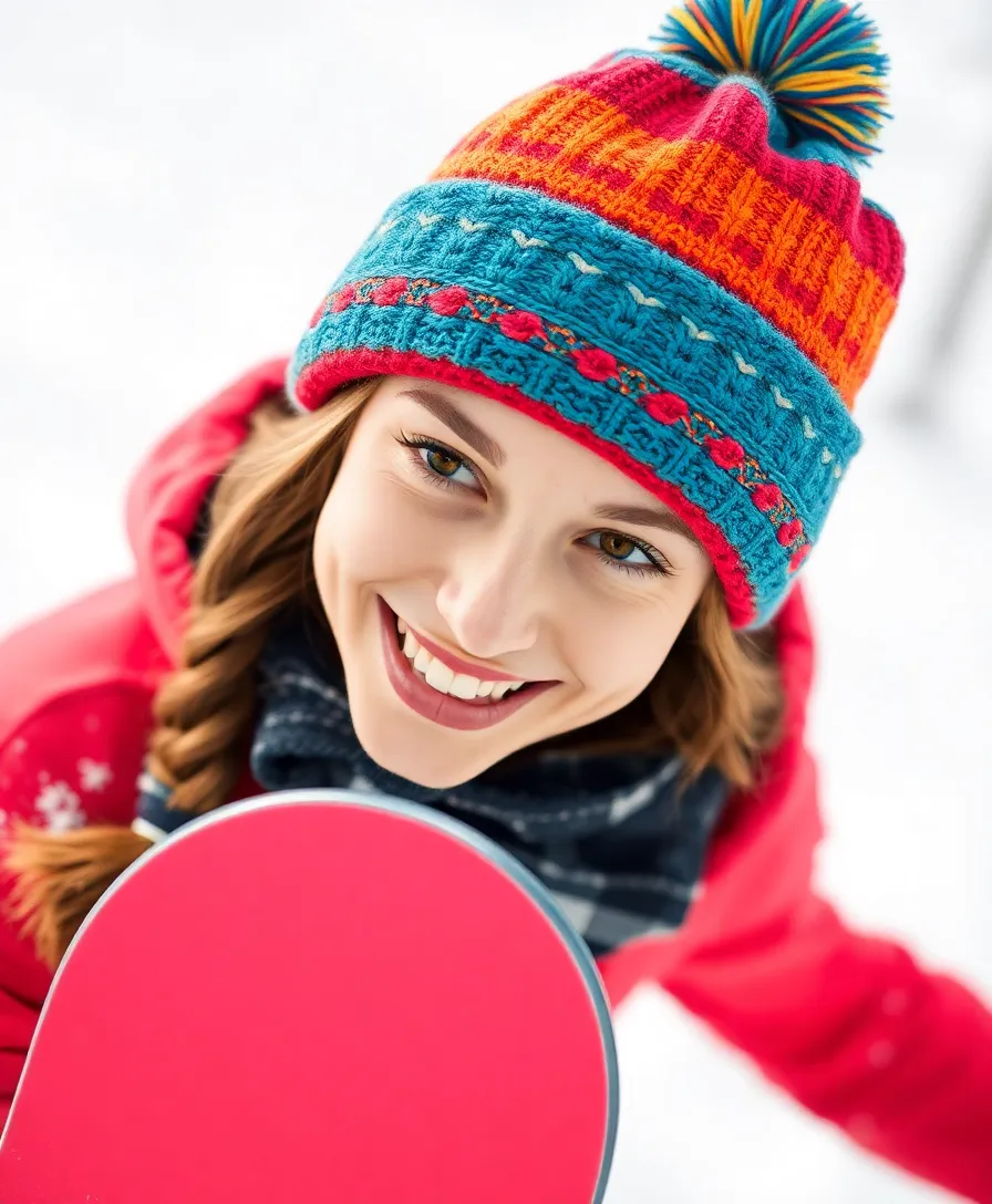 12 Trendy Snowboarding Hairstyles That Will Make You the Star on the Slopes! - 8. The Beanie Braid