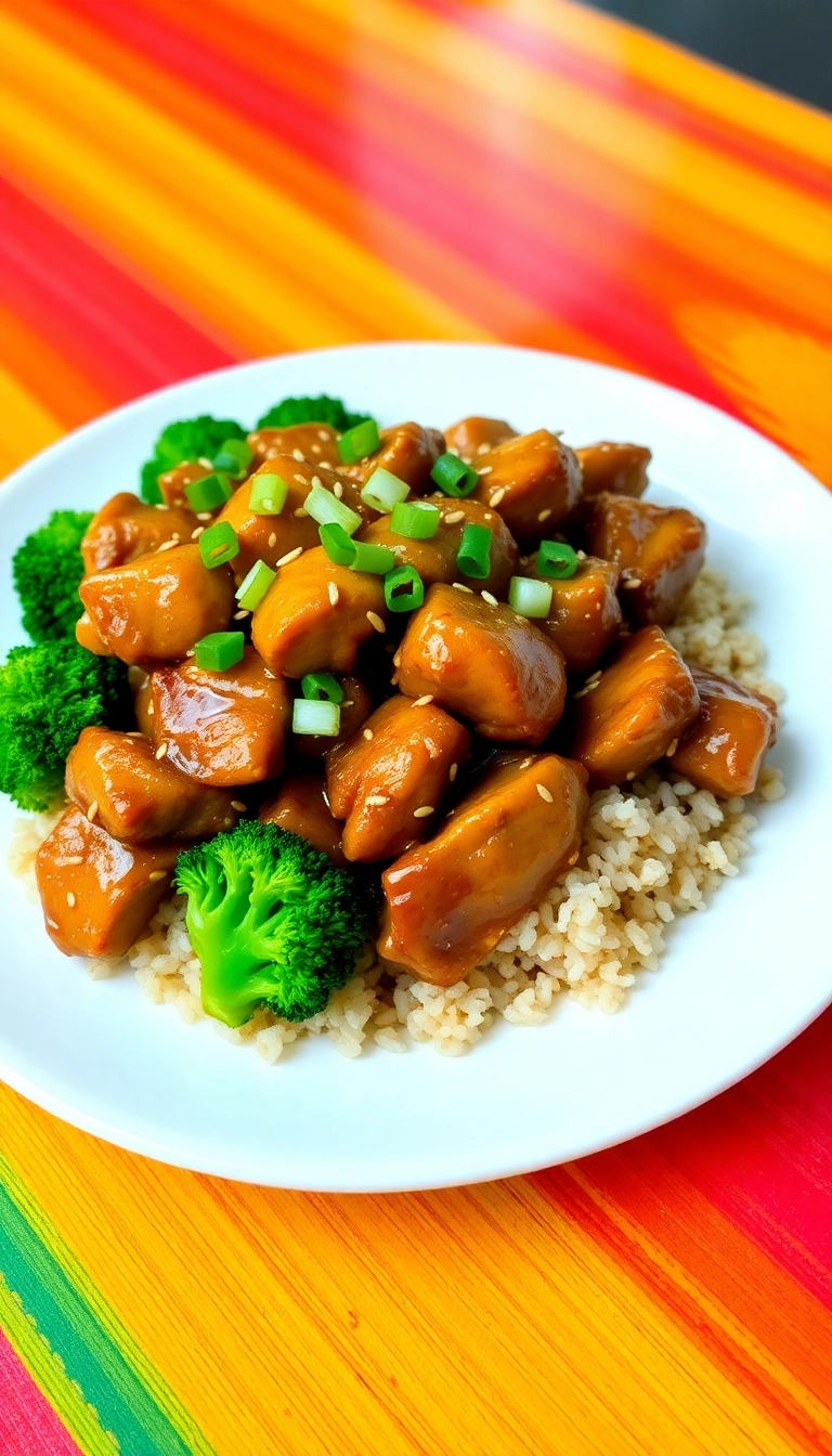 18 Healthy Dinner Recipes for Weight Loss That Taste Incredible! - 13. Teriyaki Chicken with Broccoli