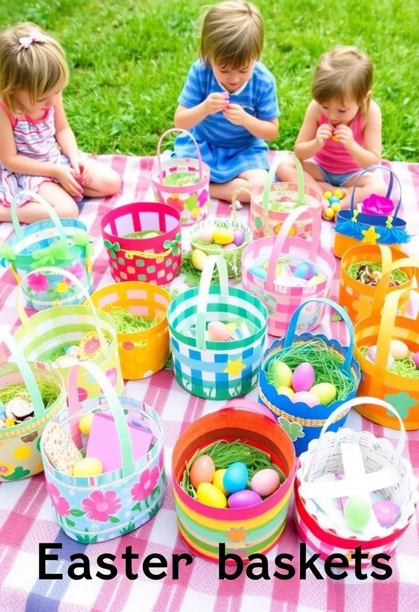 14 Fun Easter DIY Projects for Kids (They'll Be Talking About #7 All Year!) - 3. DIY Easter Baskets