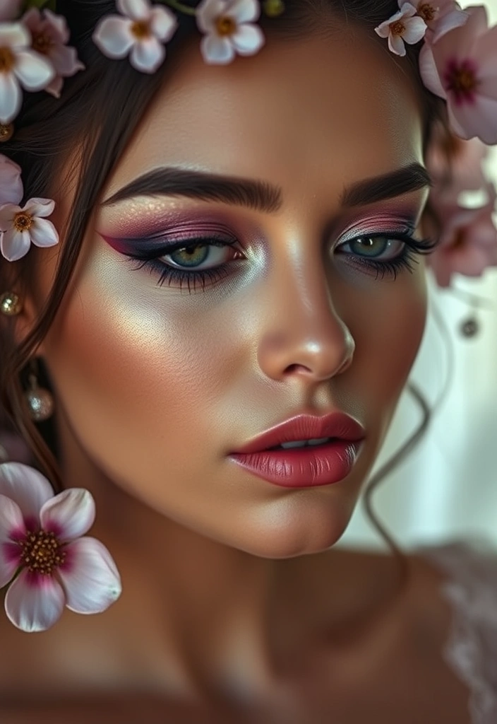 20 Elegant Dark Makeup Ideas for a Mysterious Allure (#8 Will Leave You Speechless!) - 11. Ethereal Dark