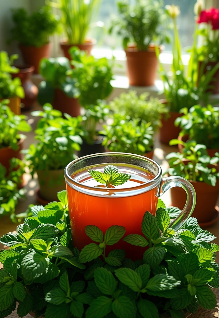 10 Mindful Herbal Teas to Reduce Stress and Enhance Sleep Quality (Don't Miss #6!) - 7. Peppermint Tea