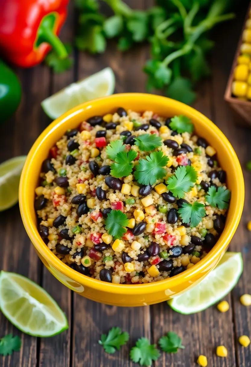 20 Self-Care Snack Recipe Ideas That Are So Delicious You Won't Want to Share! - 6. Quinoa and Black Bean Salad