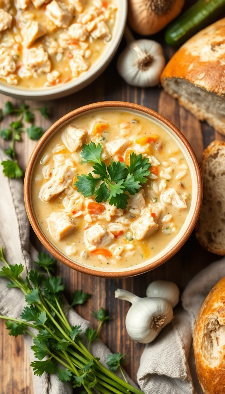 25 Chicken Wild Rice Soup Ideas That'll Warm Your Heart (You Won't Believe #10!) - 1. Classic Chicken Wild Rice Soup