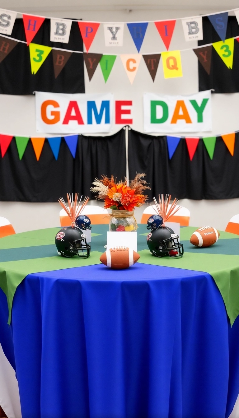 15 Epic Super Bowl Sunday Party Ideas That Will Steal the Show (You Won't Believe #7!) - 12. Creative Game Day Decor